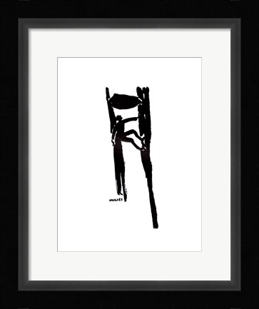 Framed Climbing Print