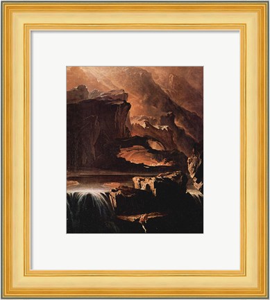 Framed Sadak Climbing in Search of the Waters of Oblivion Print
