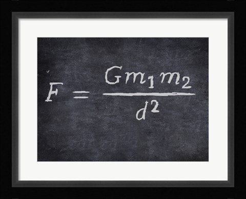 Framed Gravity Print