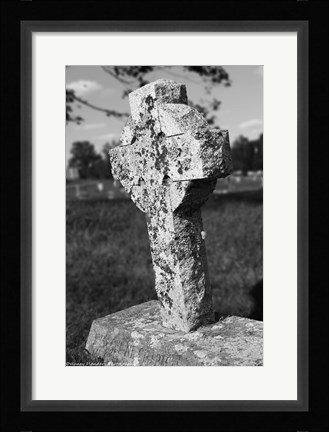 Framed Old Stone II Print