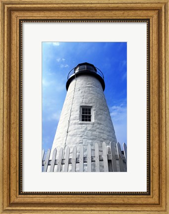 Framed Pemaquid Lighthouse Print