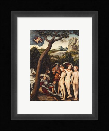Framed Judgment of Paris Print