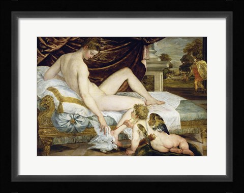 Framed Venus and Adonis Print