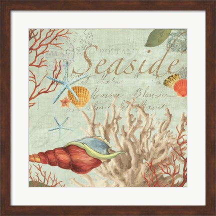 Framed Seaside Print