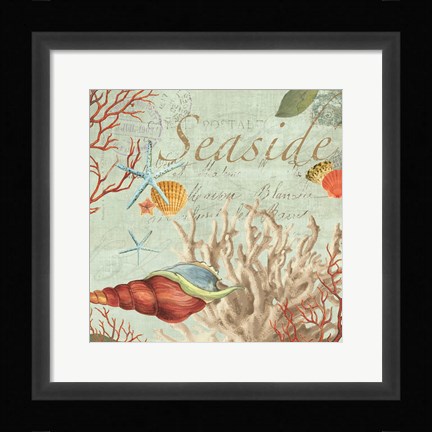 Framed Seaside Print