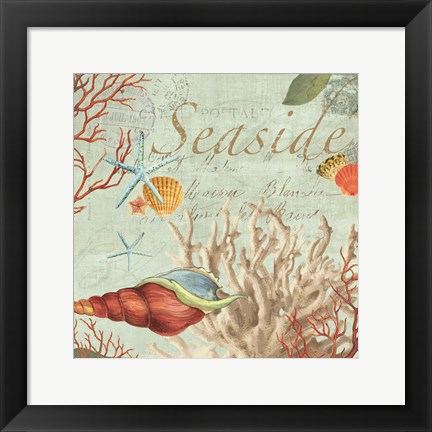 Framed Seaside Print
