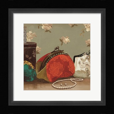 Framed My Red Purse Print