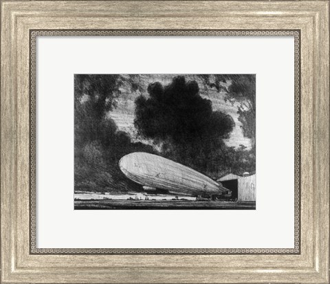Framed Zeppelin Print