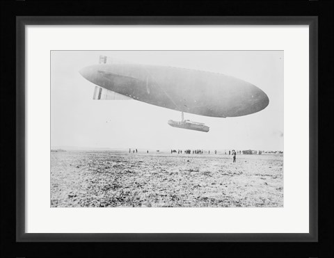 Framed Zodiac Blimp Print