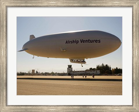 Framed Airship Ventures&#39; Zeppelin Print