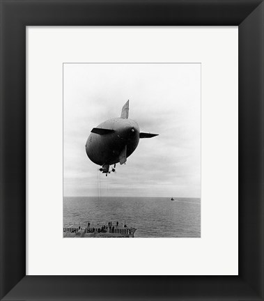 Framed L-8 Blimp Print