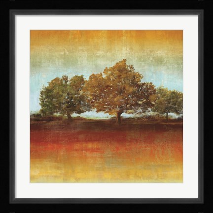 Framed All Aglow I Print