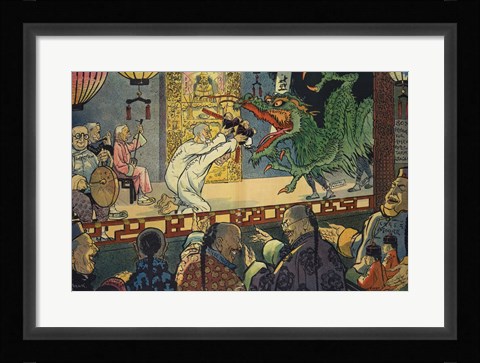 Framed Chinese Play Print