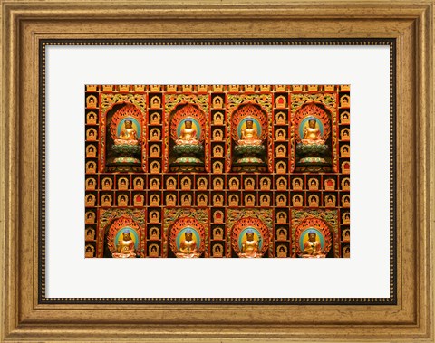 Framed Buddha Tooth Relic Temple and Museum, Singapore Print