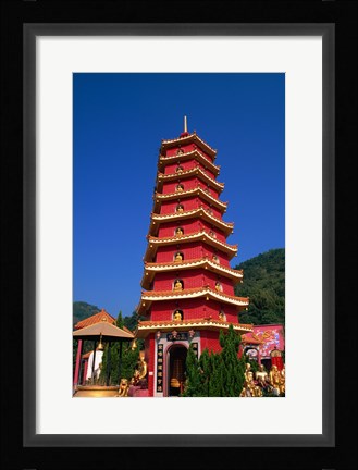 Framed Ten Thousand Buddhas Monastery Print