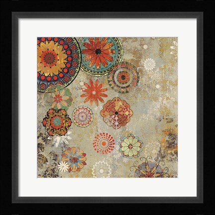 Framed Caravan I Print