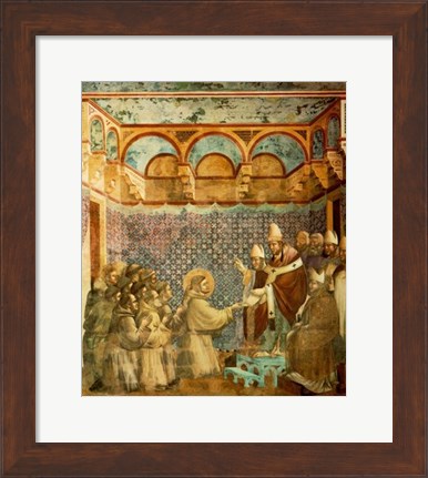 Framed Legend of St Francis Print