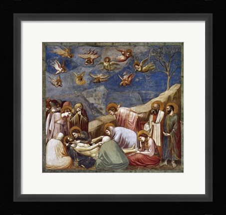 Framed Mourning of Christ Print