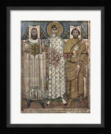 Framed Master of Demetrius Church Print