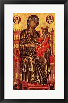 Framed Italian Painter of the Byzantic Print