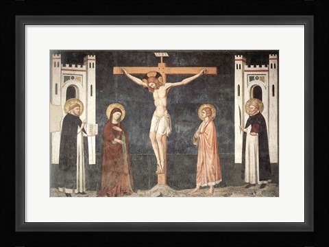 Framed Crucifixion Print