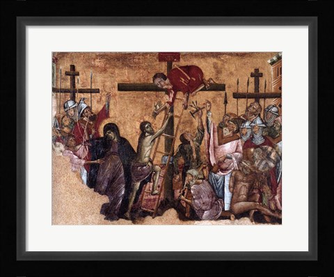 Framed Christ Crucified Print