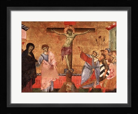 Framed Crucifixion Print