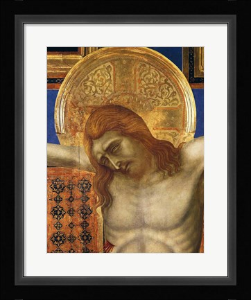 Framed Painted Cross Print