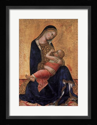 Framed Madonna and Child Print