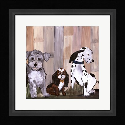 Framed Sit &amp; Stay II Print