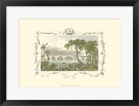 Framed Kew Bridge Print