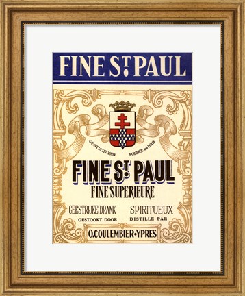 Framed Fine St. Paul Print