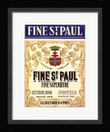 Framed Fine St. Paul Print
