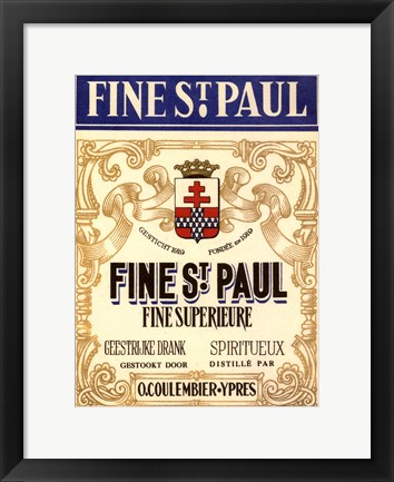 Framed Fine St. Paul Print