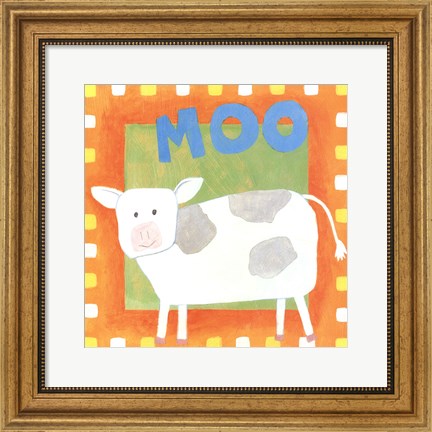 Framed Moo Print