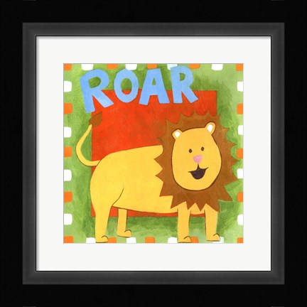 Framed Roar Print