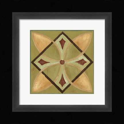 Framed Patchwork I Print
