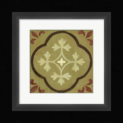 Framed Patchwork III Print