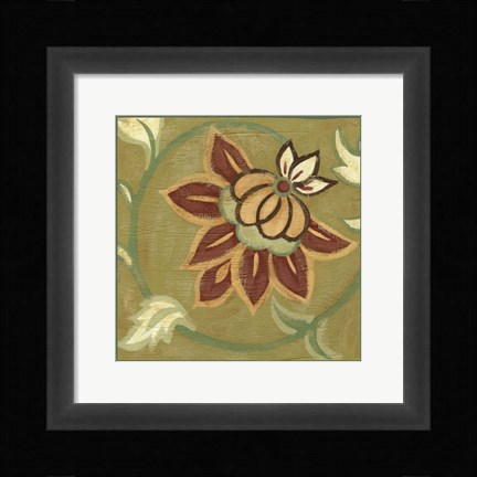 Framed Patchwork VI Print