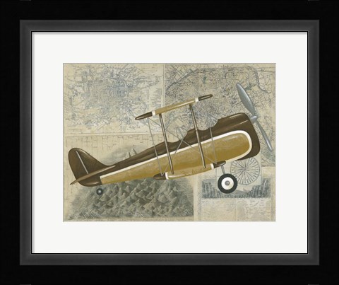 Framed Tour by Plane II Print