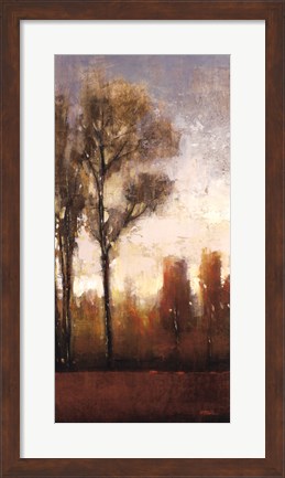 Framed Tall Trees II Print