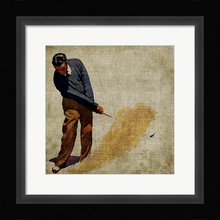 Framed Vintage Sports I Print