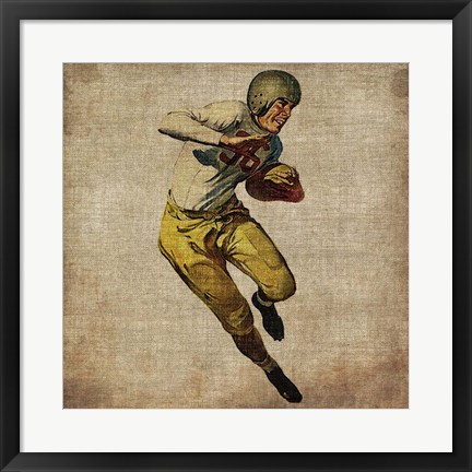 Framed Vintage Sports III Print