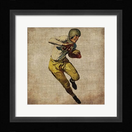 Framed Vintage Sports III Print