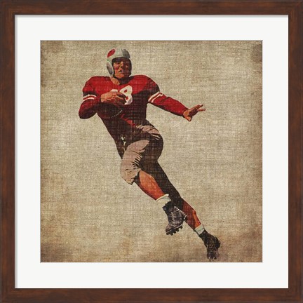 Framed Vintage Sports IV Print