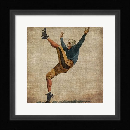 Framed Vintage Sports V Print