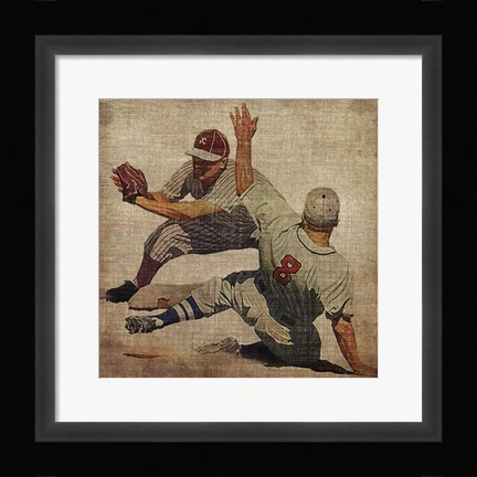 Framed Vintage Sports VII Print