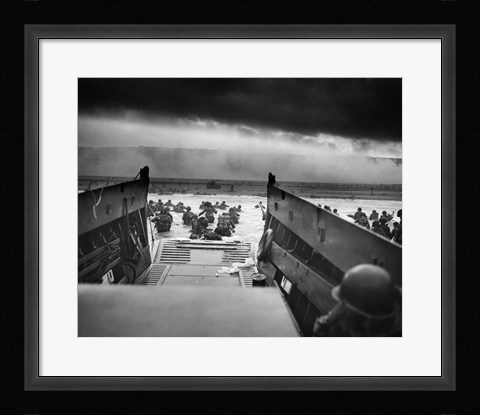 Framed Into the Jaws of Death Print