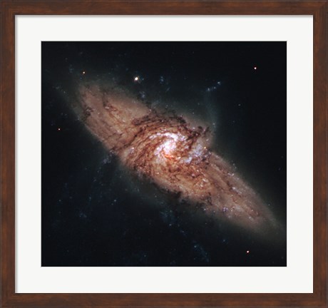 Framed Galactic Silhouettes Print