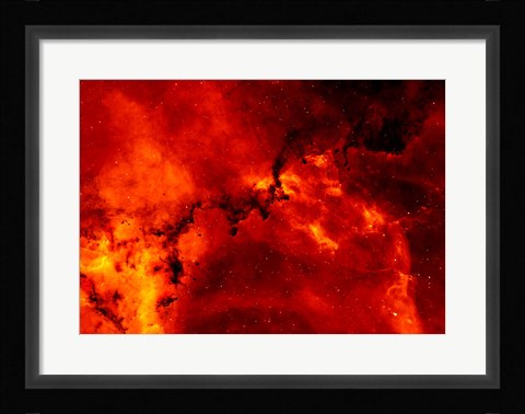 Framed Rosette Nebula Print